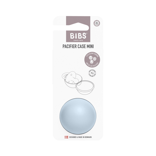BIBS - Škatlica za dudo MINI - Baby Blue - Luxbaby