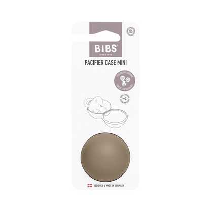BIBS - Škatlica za dudo MINI - Dark Oak - Luxbaby