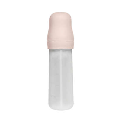 BIBS - Stisljiva steklenička z žličko za hranjenje - Petal - Luxbaby