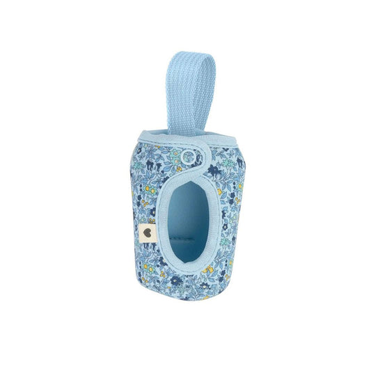 BIBS x Liberty - Ovitek za majhno otroško stekleno stekleničko - Chamomile Lawn Baby Blue 110ml
