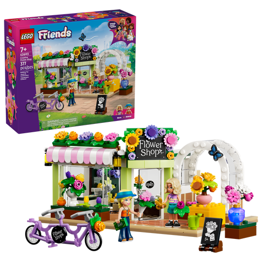 Lego Friends - Ustvarjalna cvetličarna (42693) - embalaza