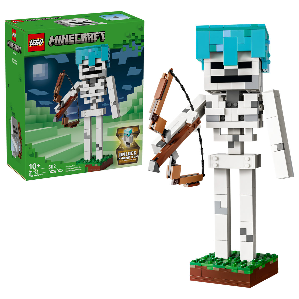 Lego Minecraft - Okostnjak (21594) - embalaza
