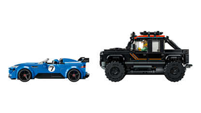 Lego Speed Champions - Jaguar Project 7 in Land Rover Defender (77264) - podrobnosti