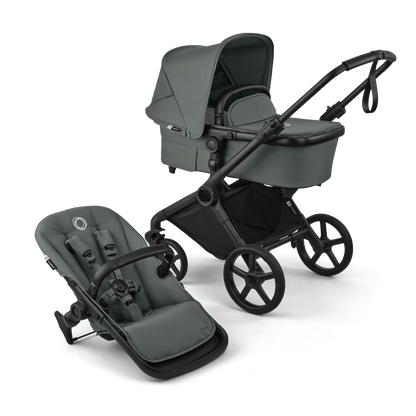 Bugaboo - Otroški voziček Cub - Forest Green (2v1)
