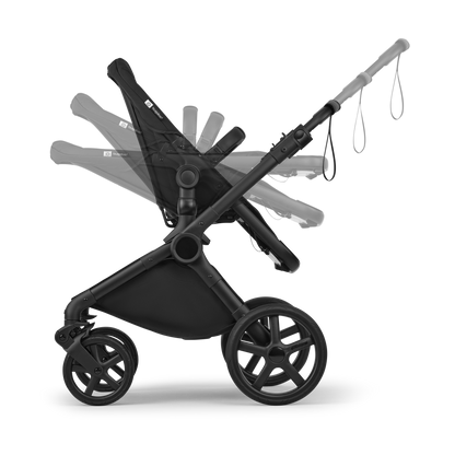 Bugaboo - Otroški voziček Cub - Heritage Black (2v1)