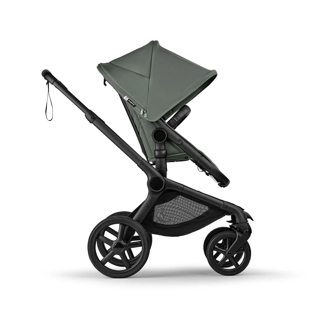 Bugaboo - Otroški voziček Fox 5 Renew Black/Forest Green - Forest Green (2v1)