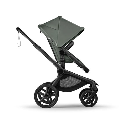 Bugaboo - Otroški voziček Fox 5 Renew Black/Forest Green - Forest Green (2v1)