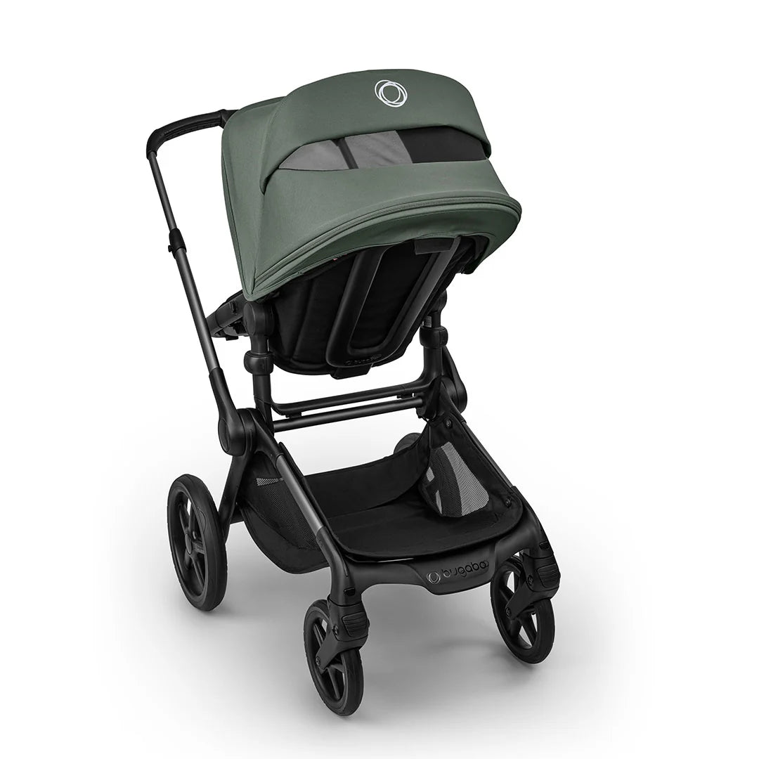 Bugaboo - Otroški voziček Fox 5 Renew Black/Forest Green - Forest Green (2v1)