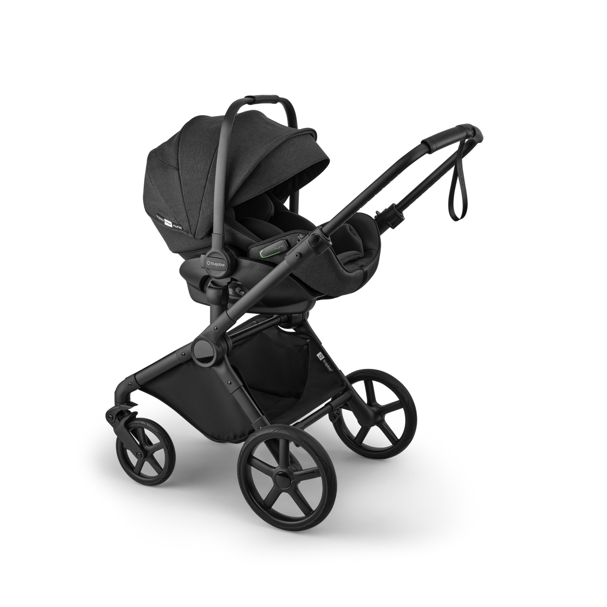 Bugaboo - Otroški voziček Cub - Heritage Black (2v1)