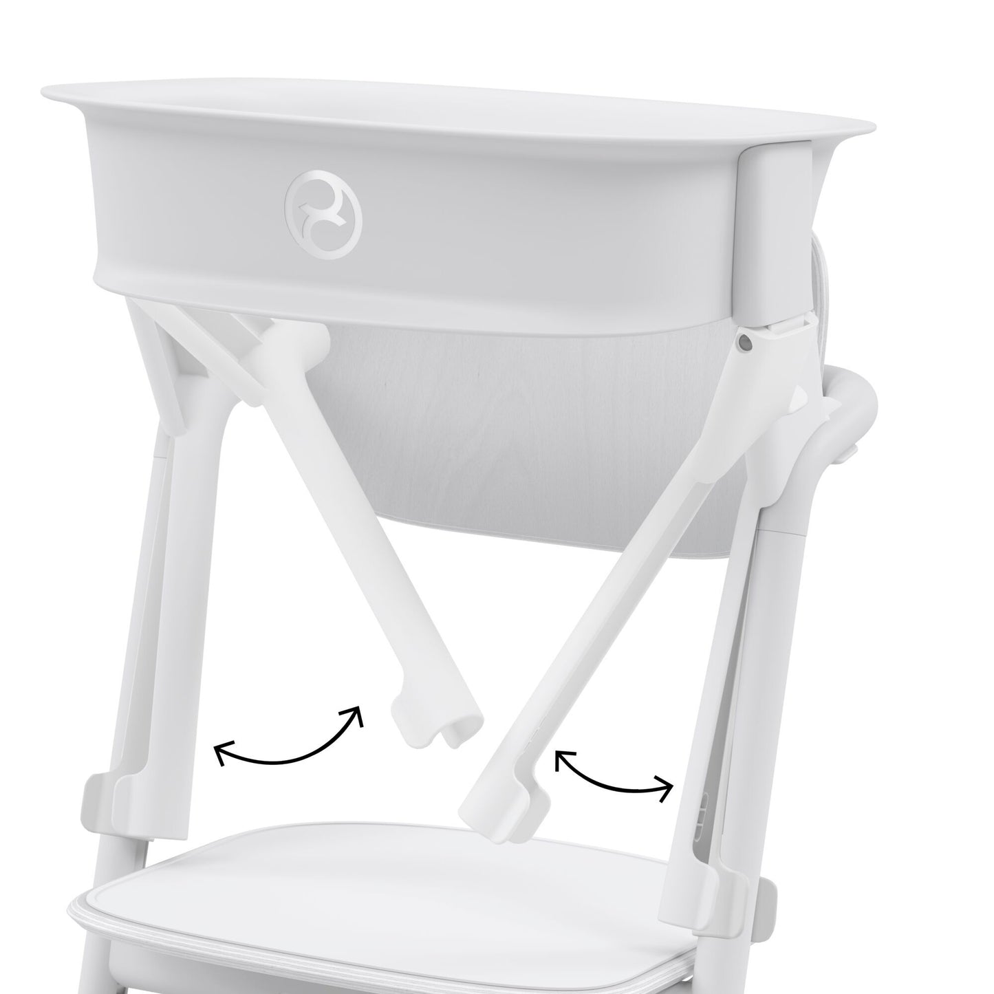 Cybex - Učni stolp za otroški stolček Lemo - All White