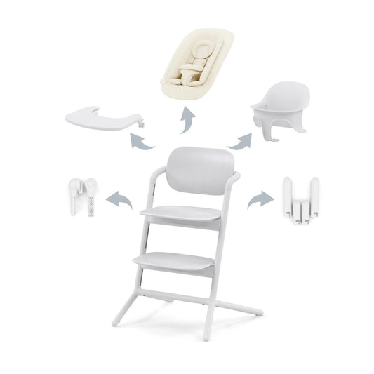 Cybex - Otroški stolček Lemo - All White (4v1)
