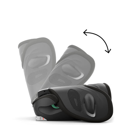 Cybex - Otroški avtosedež Solution G2 i-Fix (100-150cm) - Moon Black Plus