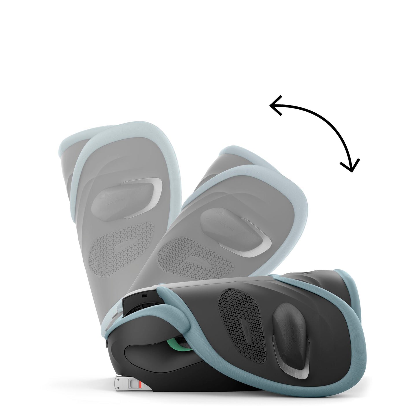 Cybex - Otroški avtosedež Solution G2 i-Fix (100-150cm) - Stormy Blue Plus