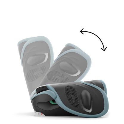 Cybex - Otroški avtosedež Solution G2 i-Fix (100-150cm) - Stormy Blue Plus