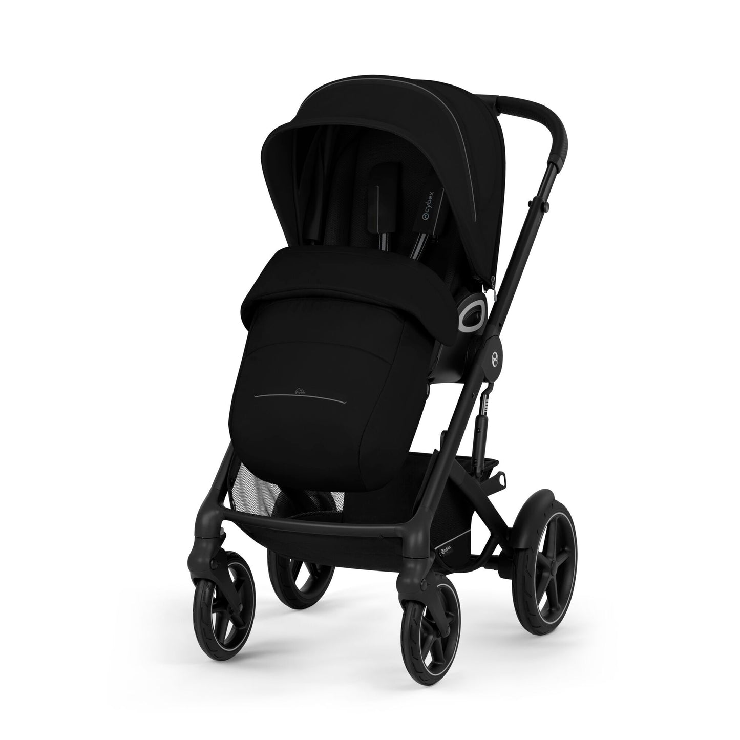 Cybex - Otroški voziček Talos S Lux - Moon Black