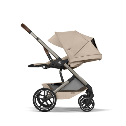 Cybex - Otroški voziček Balios S Lux 2026 - Almond Beige (2v1)