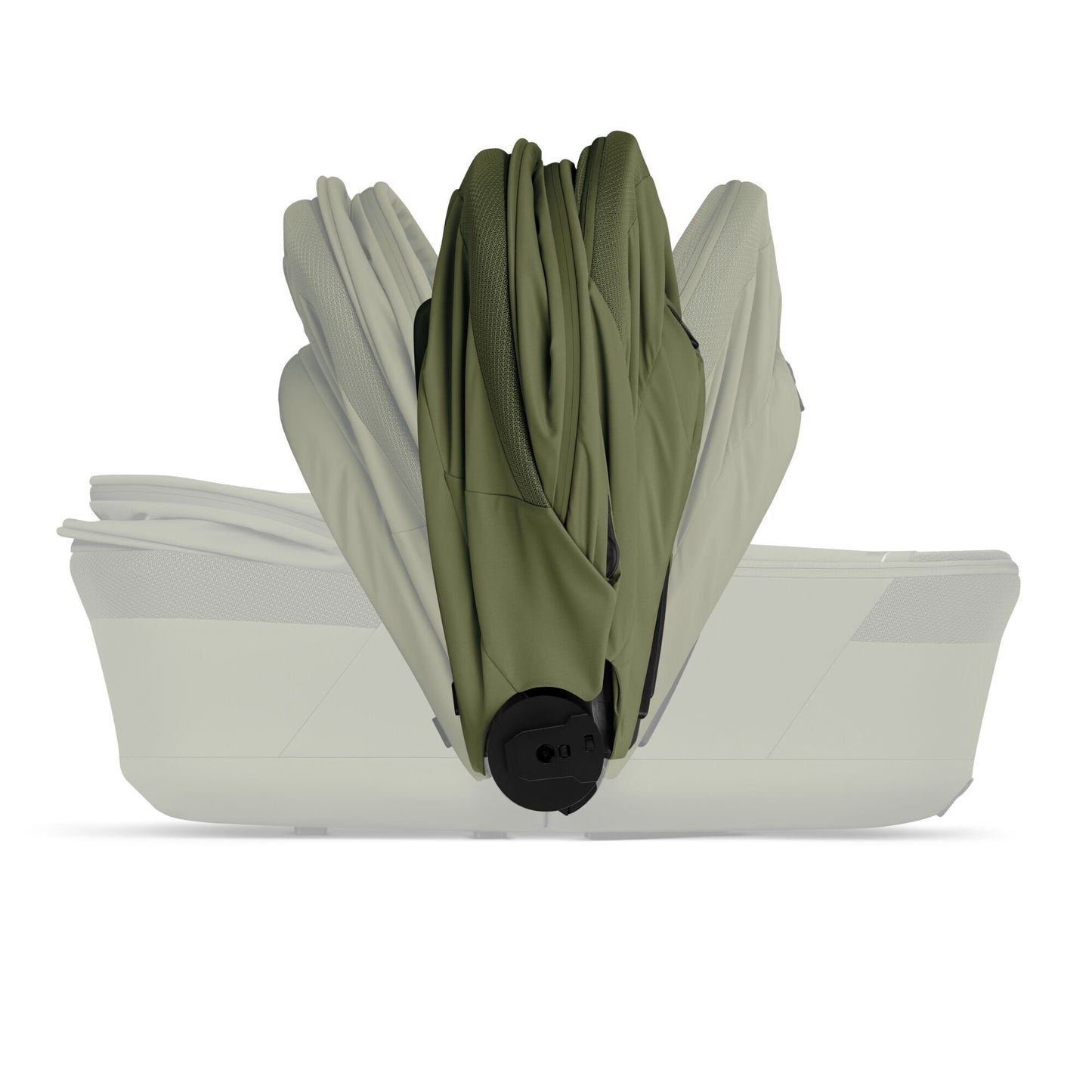 Cybex - Otroški voziček Talos S Lux z zložljivo košaro - Moss Green (2v1)
