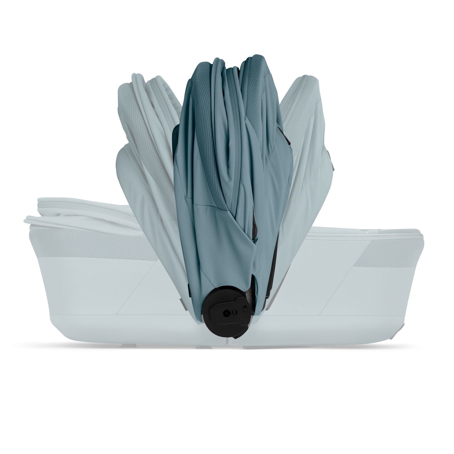Cybex - Otroški voziček Talos S Lux z zložljivo košaro - Stormy Blue (2v1)
