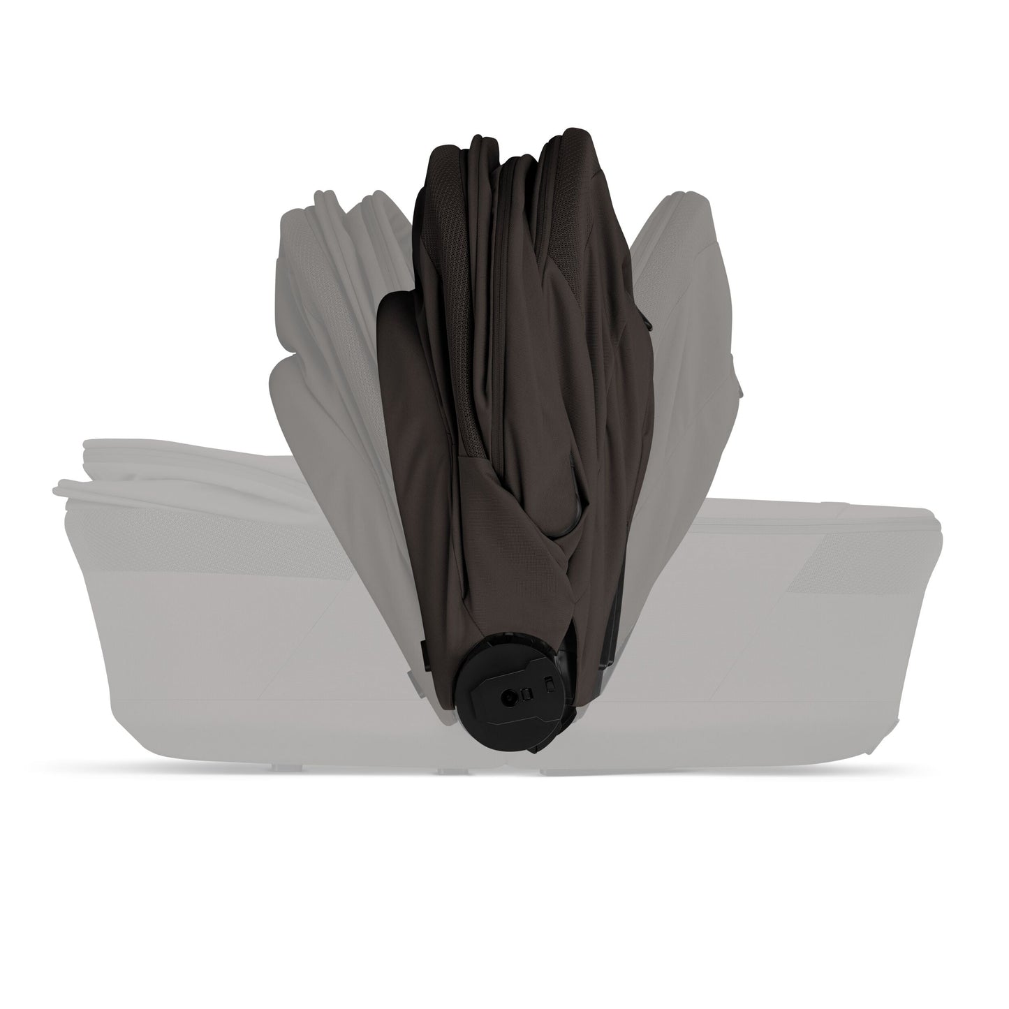 Cybex - Otroški voziček Balios S Lux z zložljivo košaro - Chocolate Brown (2v1)