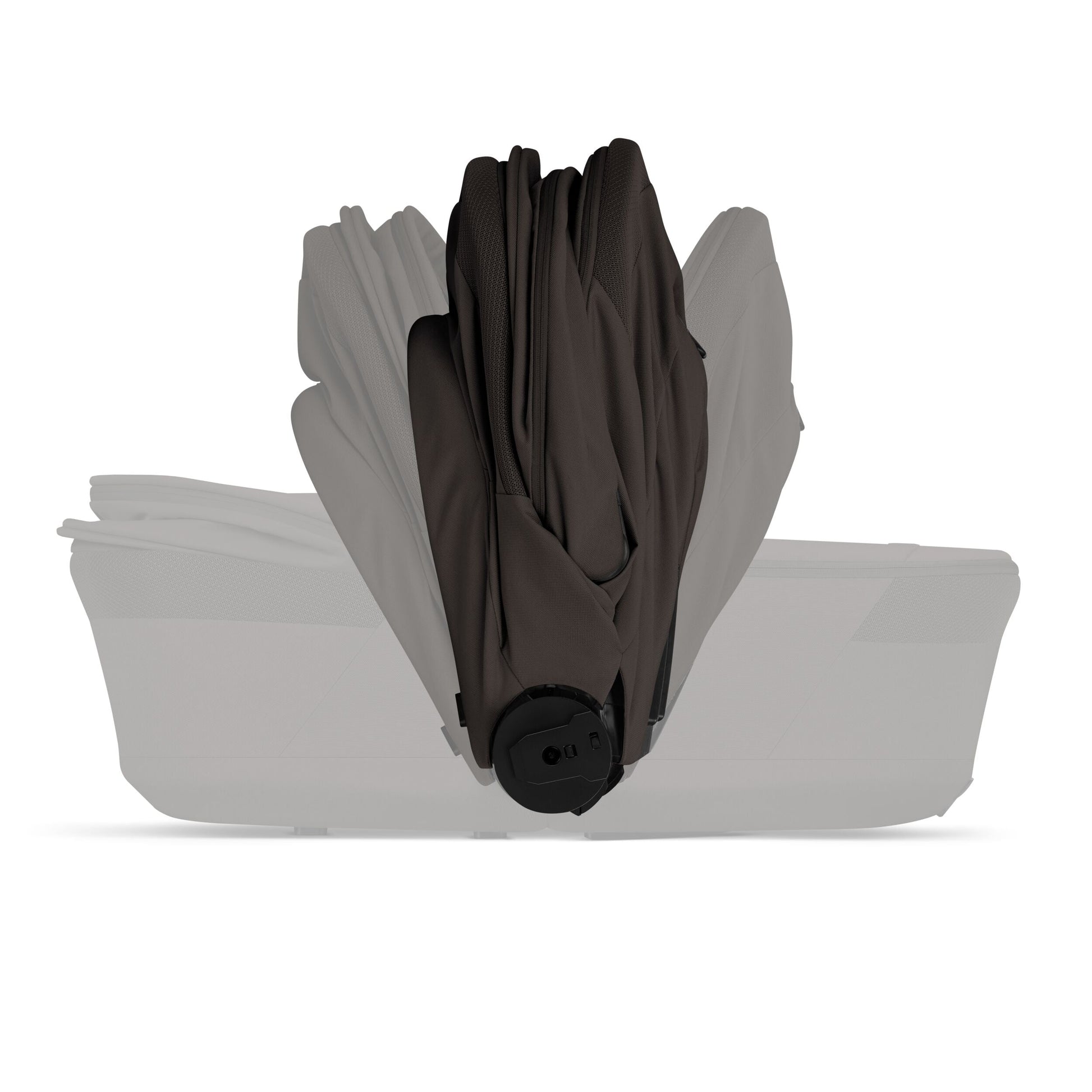 Cybex - Otroški voziček Balios S Lux z zložljivo košaro - Chocolate Brown (2v1)