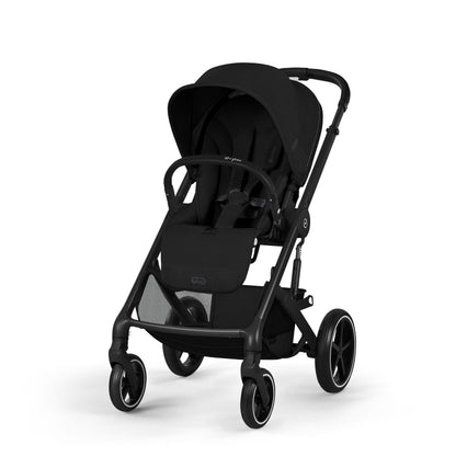 Cybex - Otroški voziček Balios S Lux z zložljivo košaro - Moon Black (2v1)