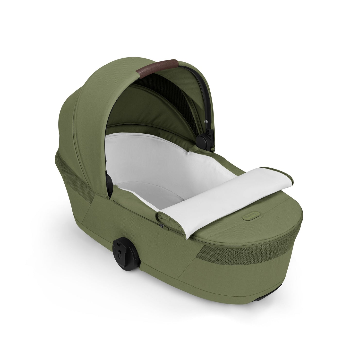 Cybex - Otroški voziček Balios S Lux z zložljivo košaro - Moss Green (2v1)