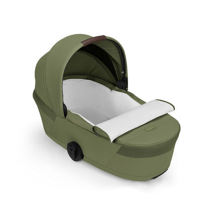 Cybex - Otroški voziček Balios S Lux z zložljivo košaro - Moss Green (2v1)