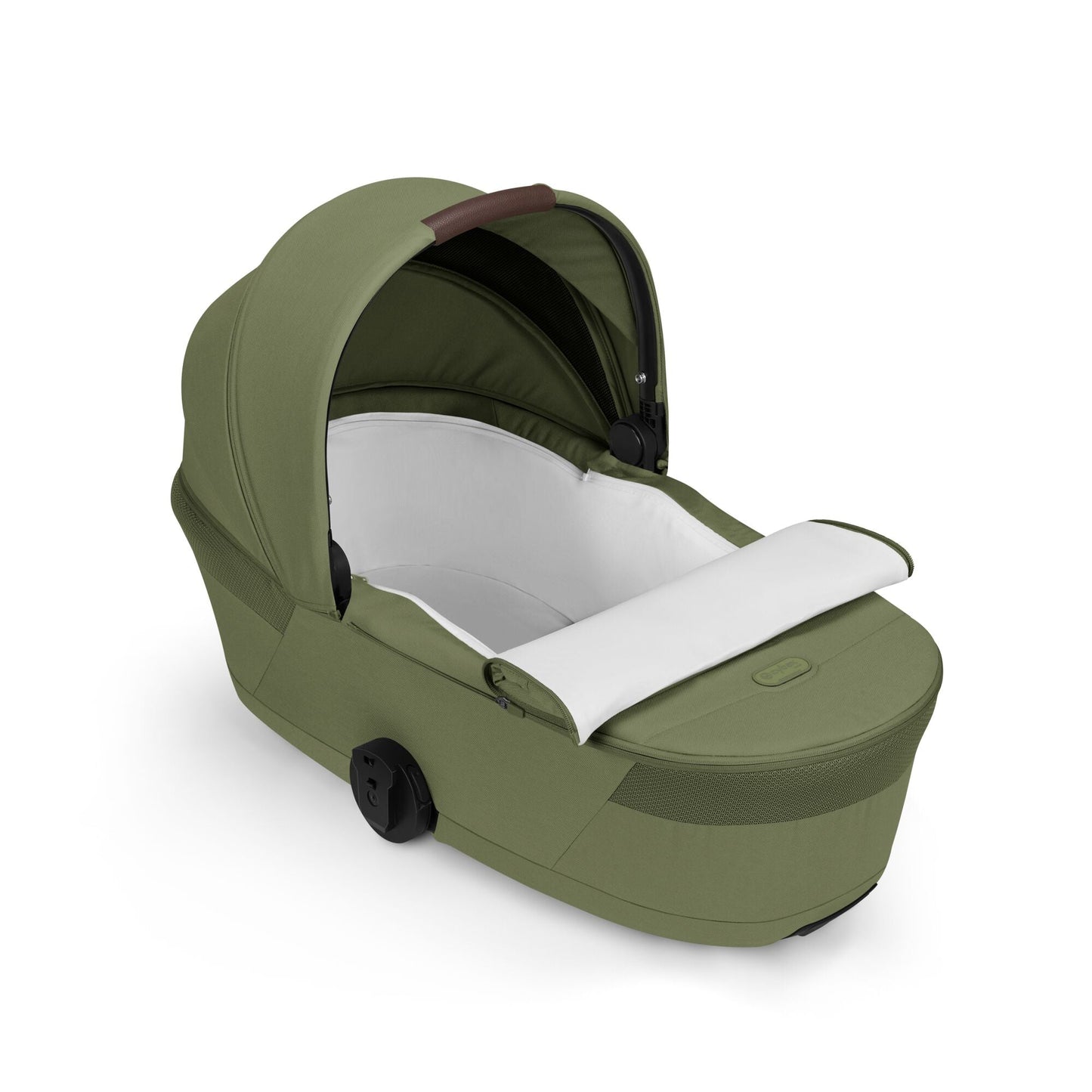 Cybex - Otroški voziček Balios S Lux z zložljivo košaro - Moss Green (2v1)