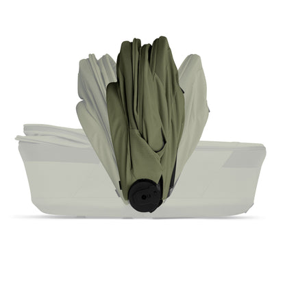 Cybex - Otroški voziček Balios S Lux z zložljivo košaro - Moss Green (2v1)