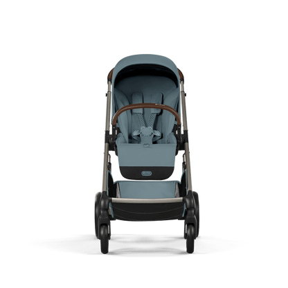 Cybex - Otroški voziček Balios S Lux z zložljivo košaro - Stormy Blue (2v1)