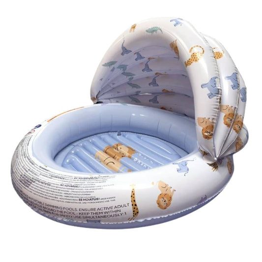Swim Essentials - Bazen s streho - Wild Life (100cm)