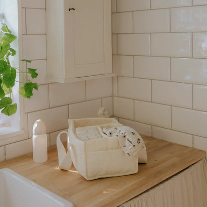 Elodie - Organizator za plenice - Creamy White