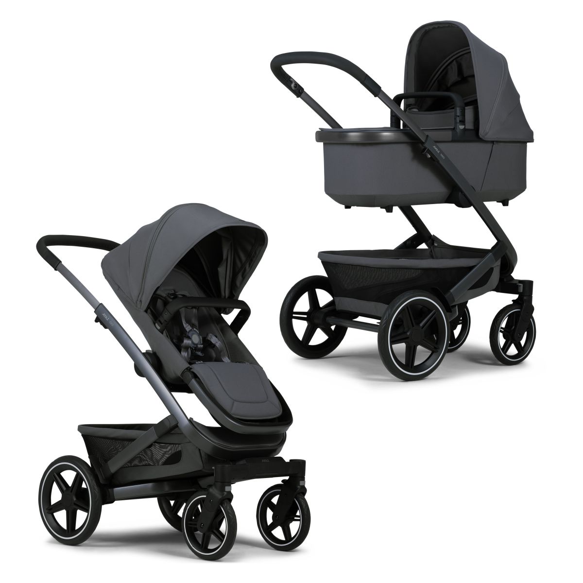 Joolz - Otroški voziček Geo3 - Stone Grey (2v1)