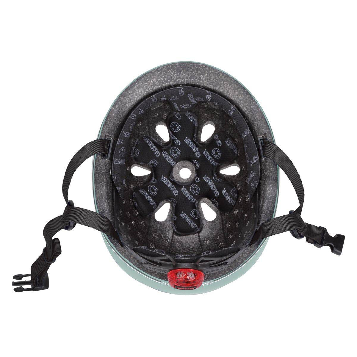 Globber - Čelada GO UP z lučko XXS/XS (45–51 cm) - Zelena