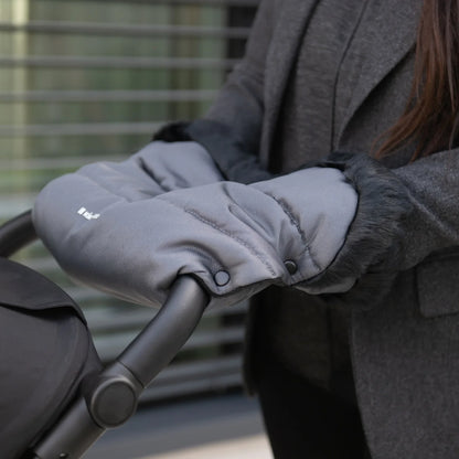 KikkaBoo - Enojna rokavica za voziček - Urban Black - KB31108040169 Luxbaby