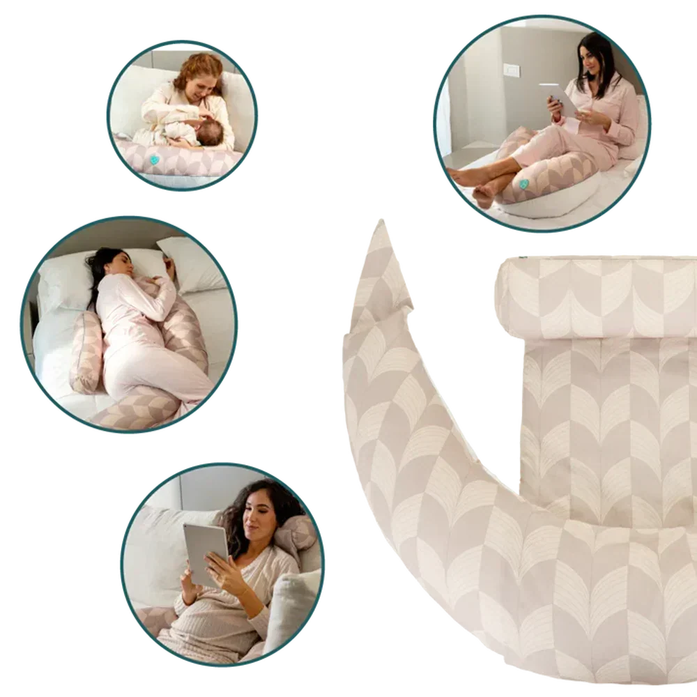 Koala Babycare - Blazina za nosečnice Hug+ Comfy - Fan Beige