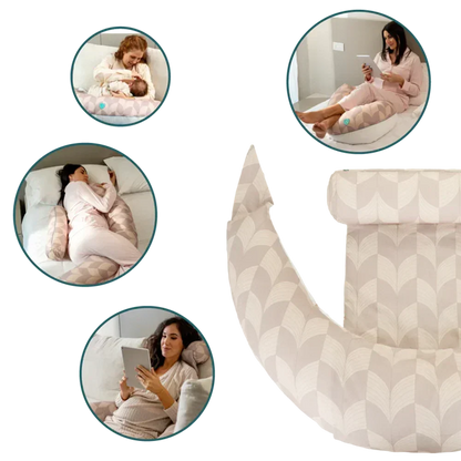 Koala Babycare - Blazina za nosečnice Hug+ Comfy - Fan Beige