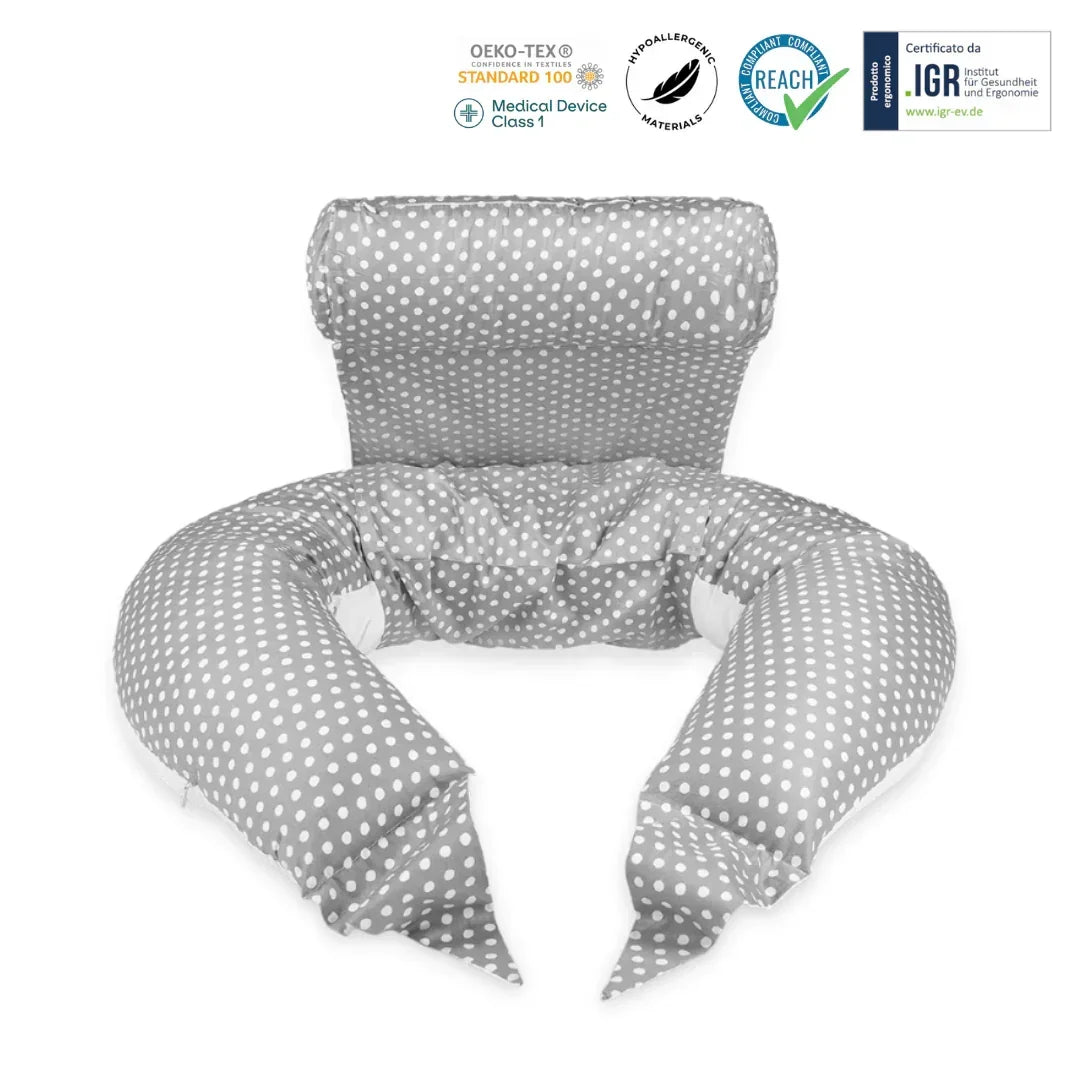 Koala Babycare - Blazina za nosečnice Hug+ Comfy - Grey