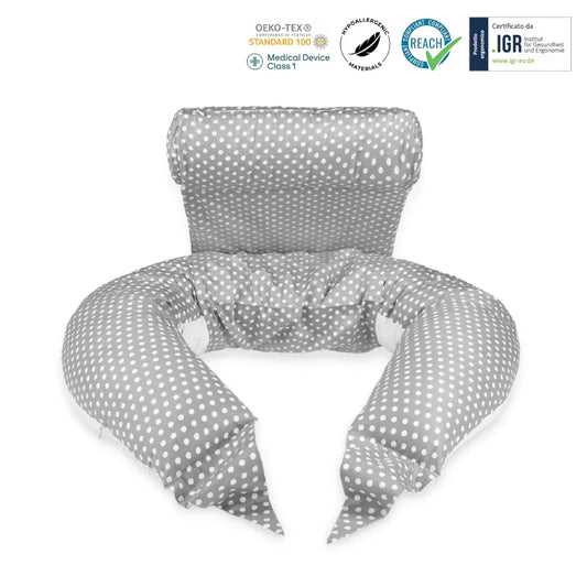 Koala Babycare - Blazina za nosečnice Hug+ Comfy - Grey