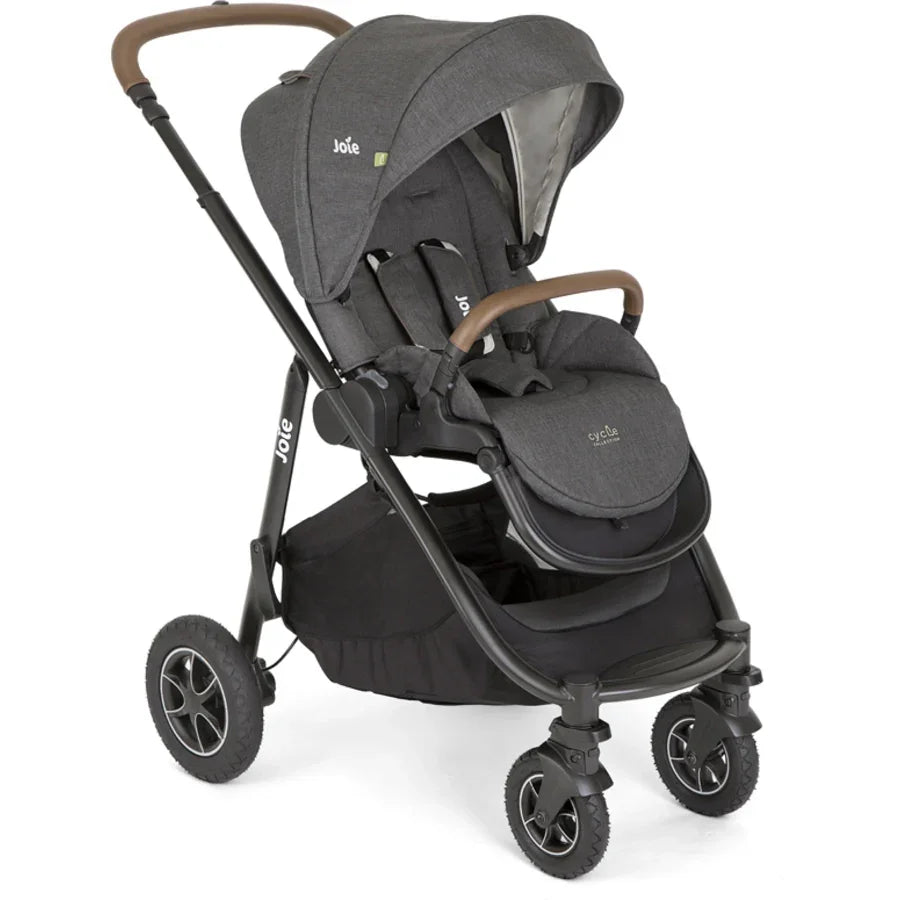 Joie - Otroški voziček Versatrax™ Trio - Shell Gray (3v1) - T1803EACYC000 Luxbaby