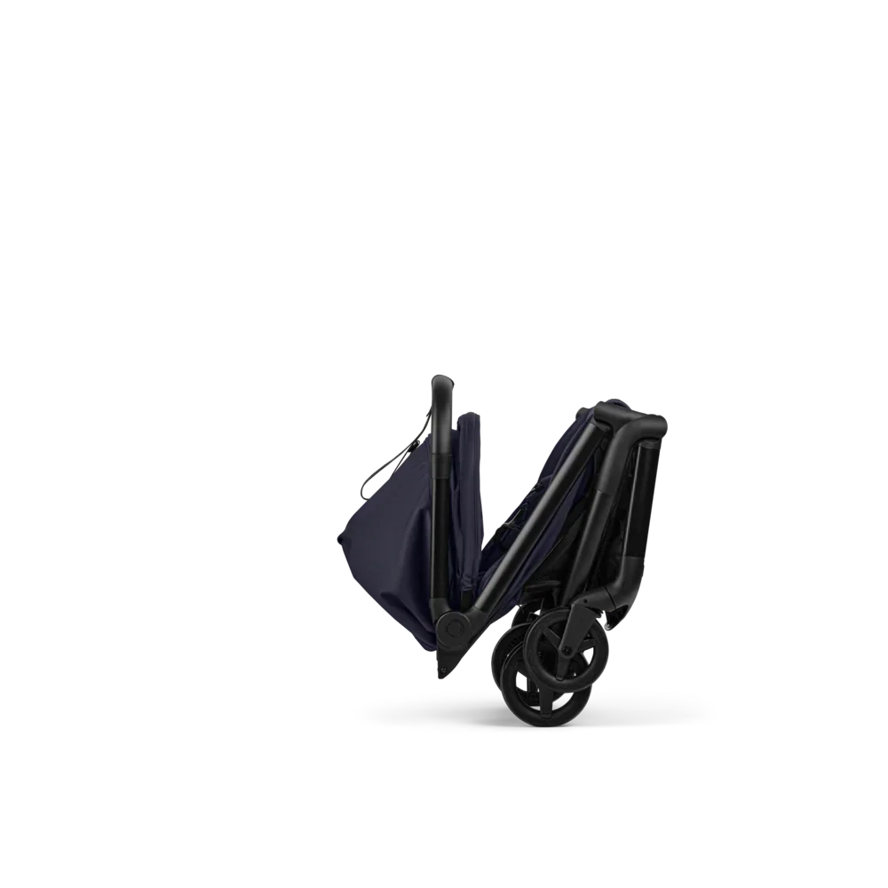 Bugaboo - Otroški voziček Butterfly 2 - Black/Deep Indigo - B14298 Luxbaby