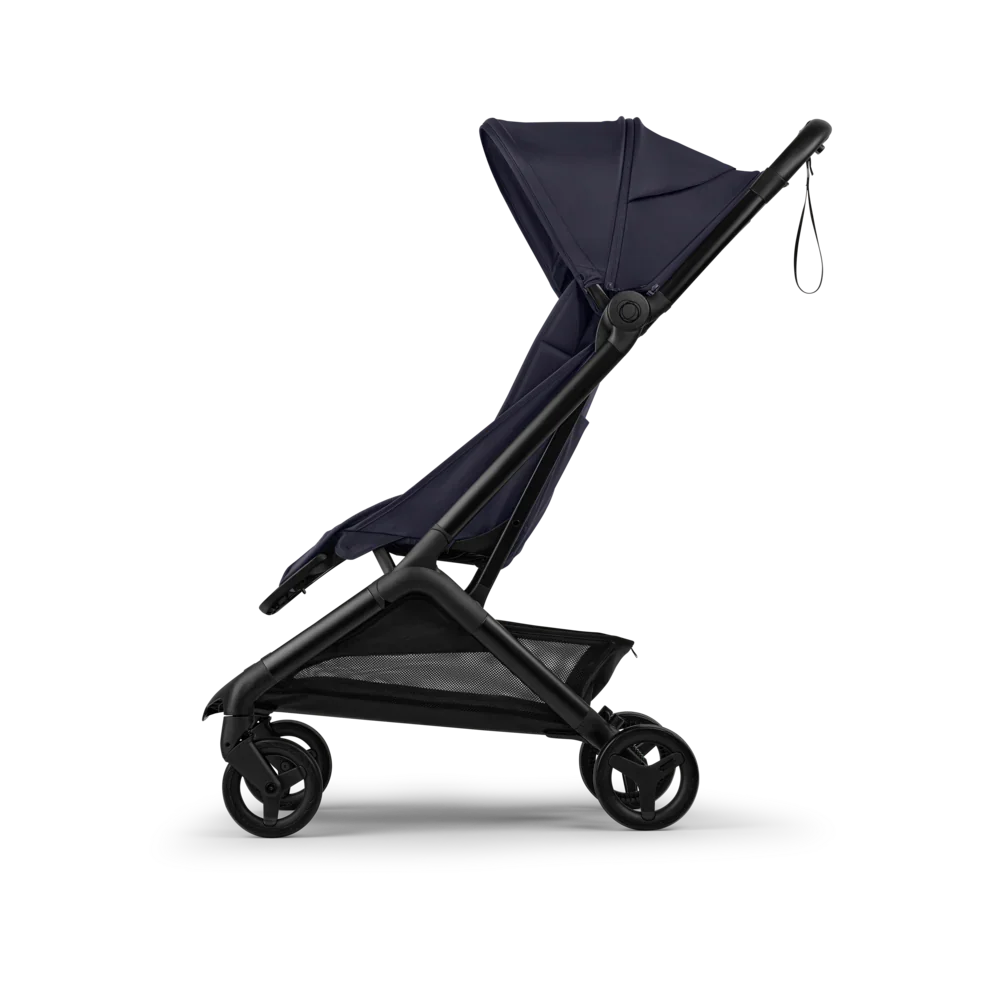 Bugaboo - Otroški voziček Butterfly 2 - Black/Deep Indigo - B14298 Luxbaby