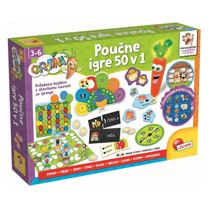 Lisciani - Poučne igre (50v1) - L1182336 Luxbaby
