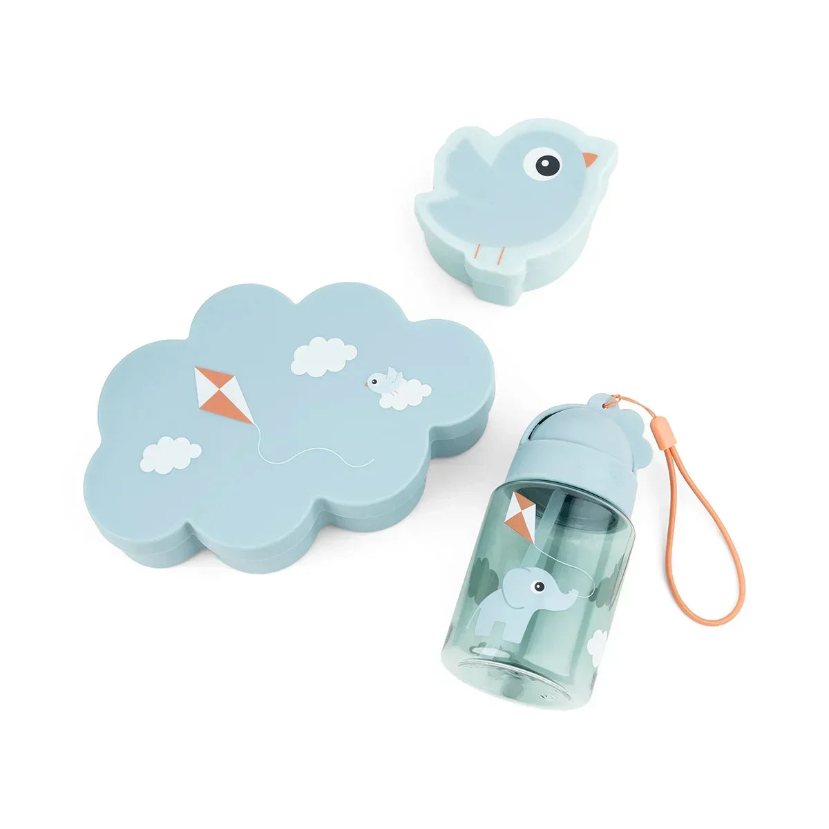 Done by Deer - Set za malico Playground - Blue