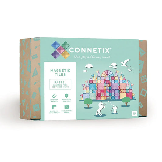 Connetix - Magnetne ploščice - Pastel Creative Pack (120 kosov) - CT-P-00120-CR Luxbaby