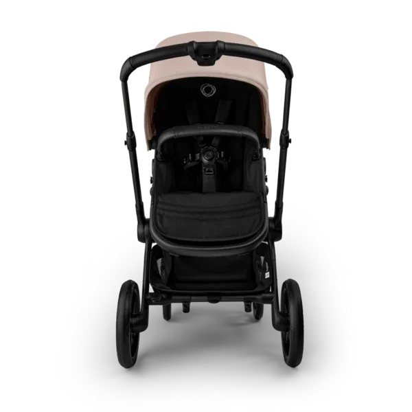 Bugaboo - Otroški voziček Fox 5 Renew Black/Heritage Black - Desert Taupe Melange (2v1) - K13828 Luxbaby