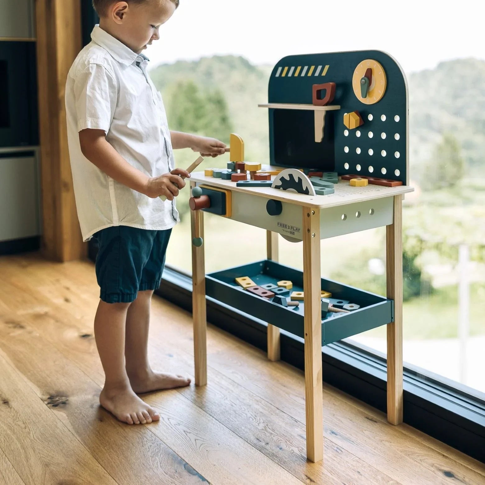 Free2Play - Moja prva lesena delavnica z dodatki - F2P1230480 Luxbaby