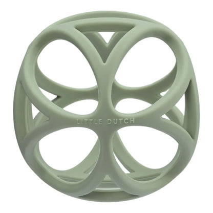 Little Dutch - Senzorična silikonska žogica - Green - LD2012521 Luxbaby