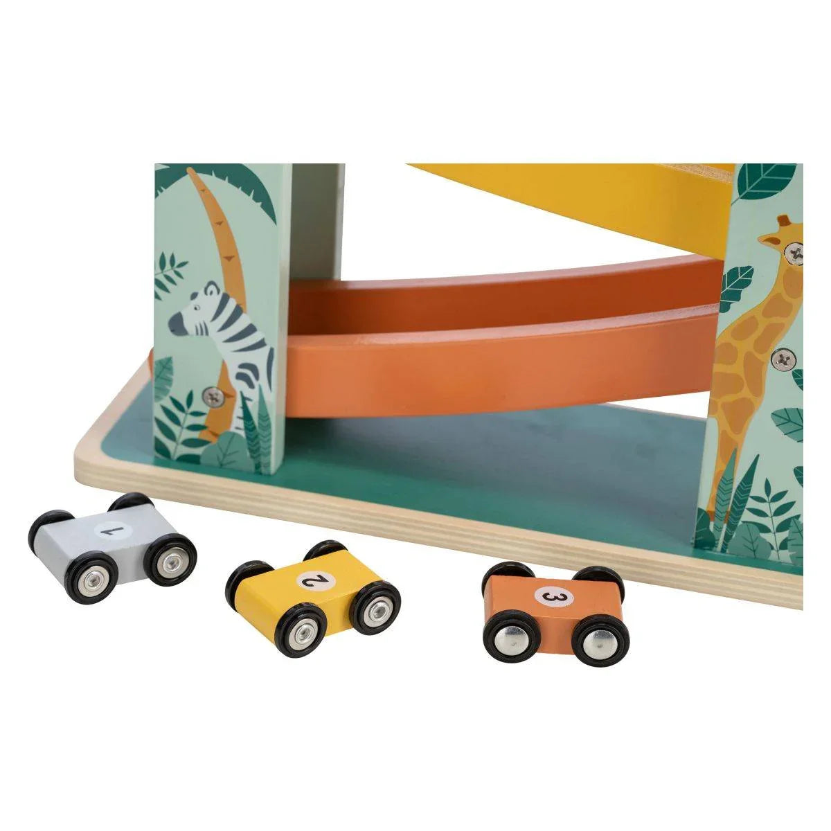 Free2Play - Lesena mini garaža z avtomobilčki - F2P1181263 Luxbaby