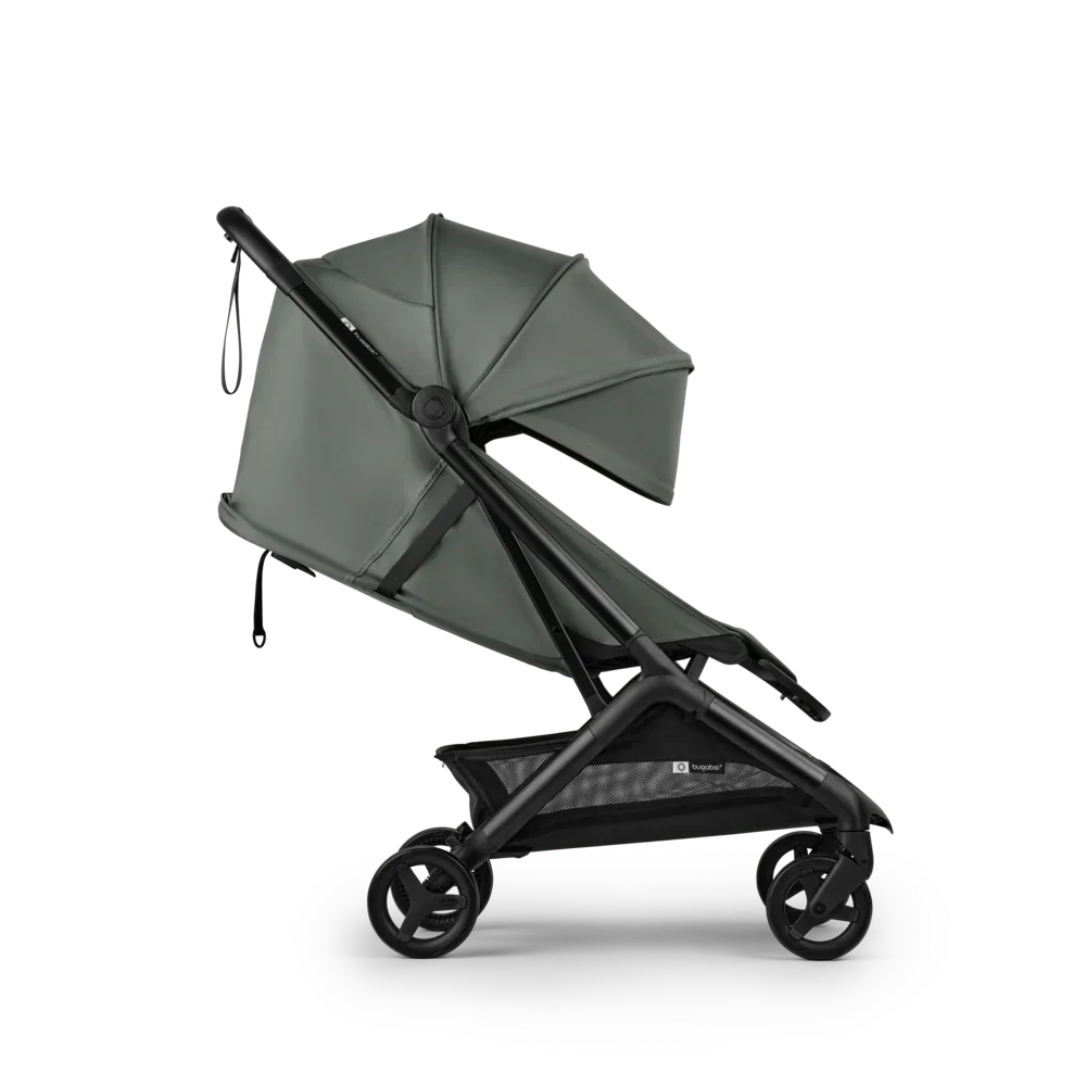Bugaboo - Otroški voziček Butterfly 2 - Black/Forest Green